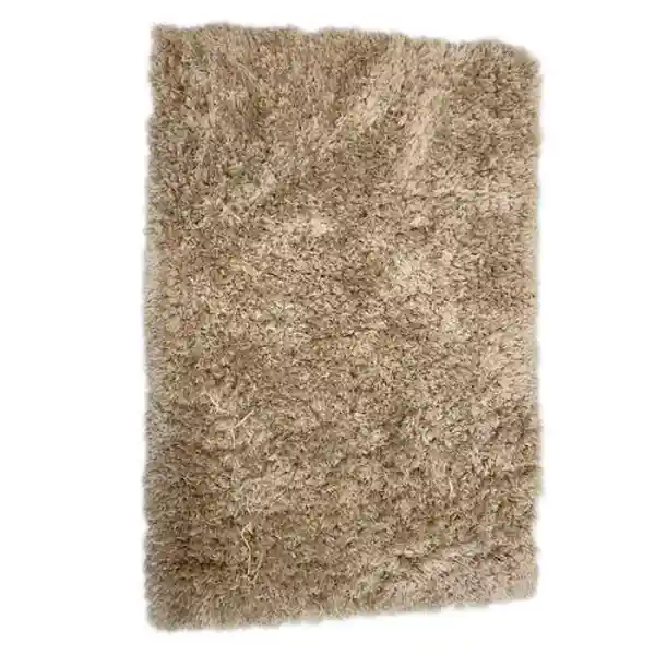 Cotidiana Alfombra Shaggy Serene Econo Beige 60 x 90