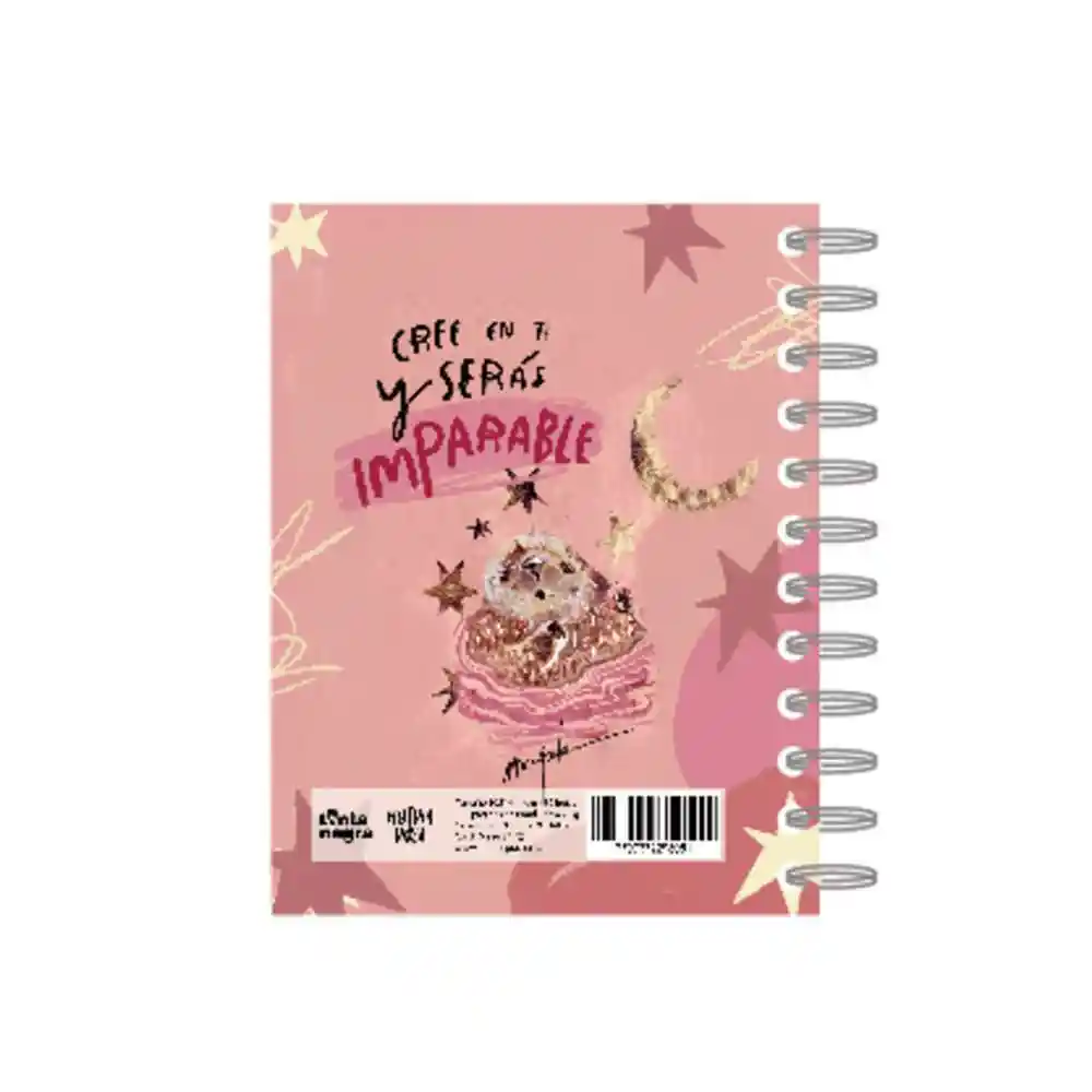 Libreta Nutria Rosa Tinta Negra