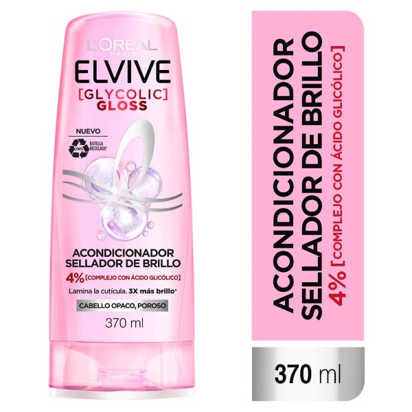 Acondicionador Elvive Sellador de Brillo 370 ml