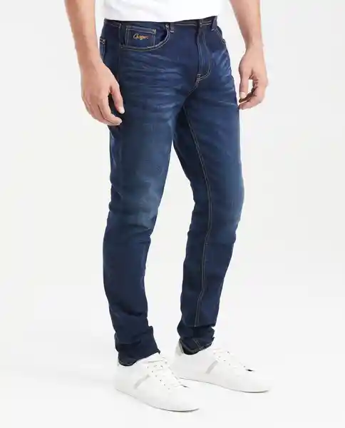 Jean Straight Fit Morrison Azul Dark Oscuro 32 / 32 Chevignon