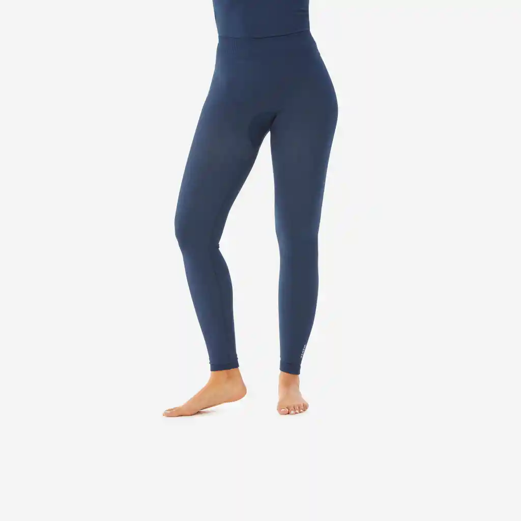 Pantalón Térmico Para Mujer Talla L/xl Azul Marino