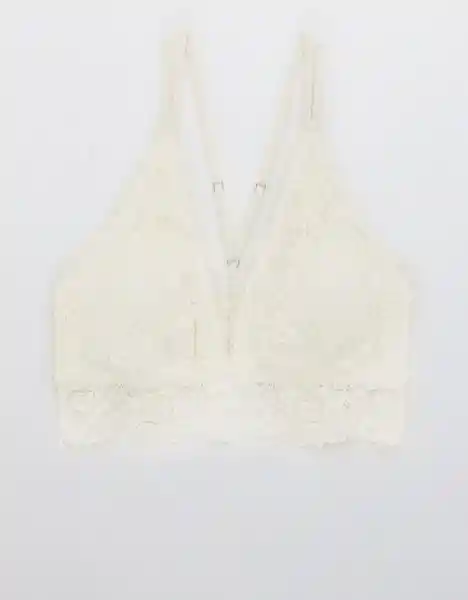 American Eagle Bralette Anytime Sunflower Muselina Suave Talla M