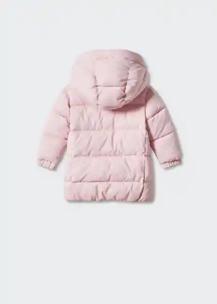 Abrigo Anorak Julong5 Rosa Light Talla 66 Niña Mango