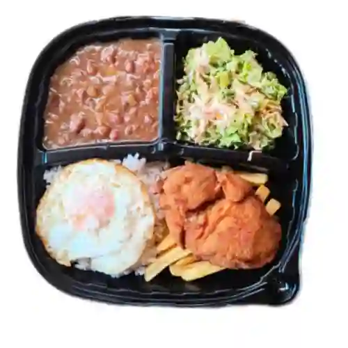 Bandeja con Pollo