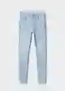 Pantalón Jean Soho Tejano Claro Talla 32 Mujer Mango