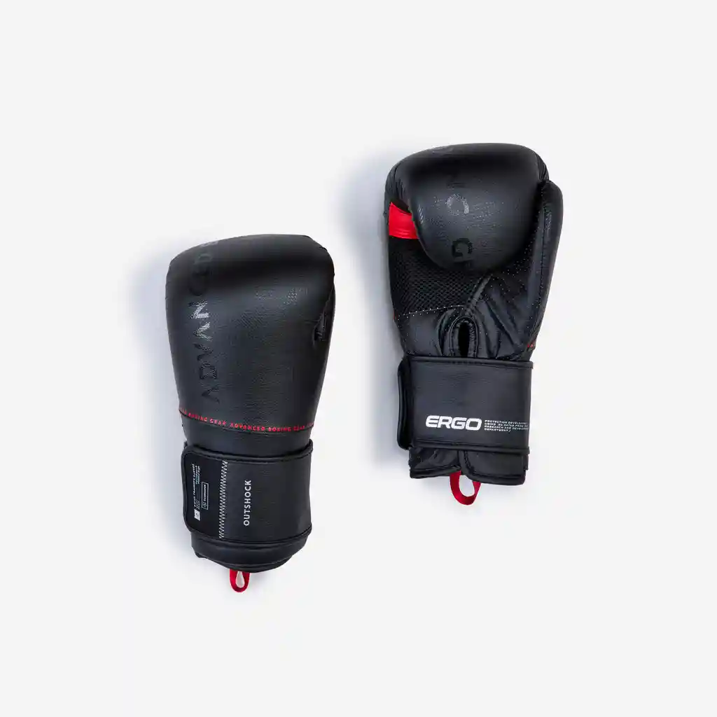 Guantes de Boxeo Para Iniciación Outshock 120 - Negro