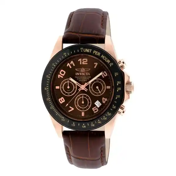 Invicta Reloj Speedway Hombre Marrón 10712