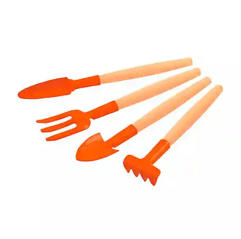 Tramontina Kit 4 Piezas Herramientas Jardinería
