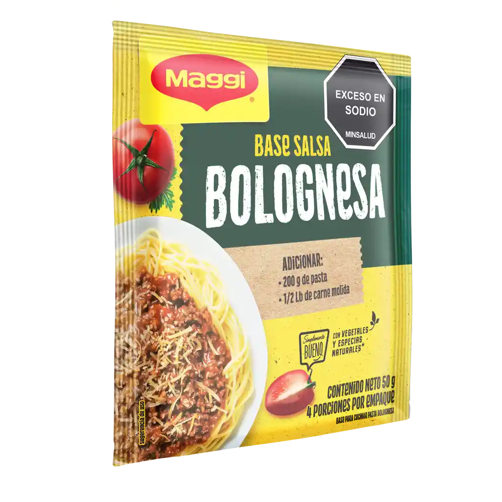 Salsa MAGGI para pasta Bolognesa x 50g