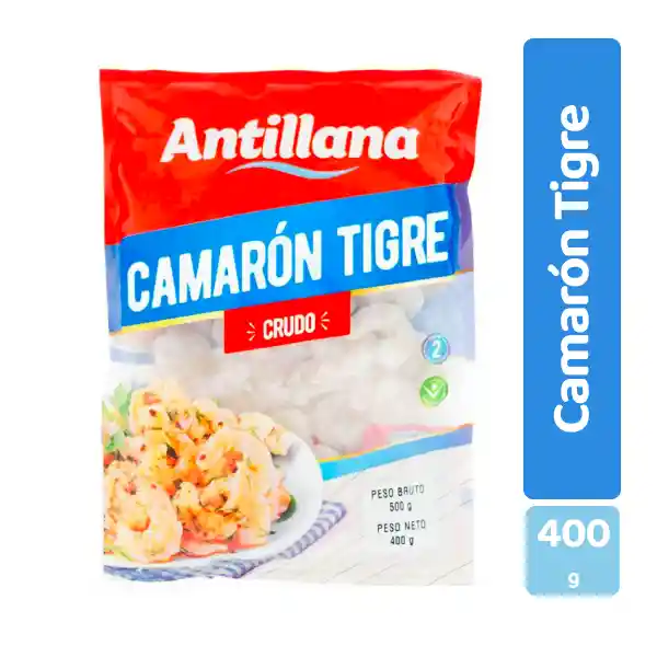 Antillana Camarón Tigre Crudo