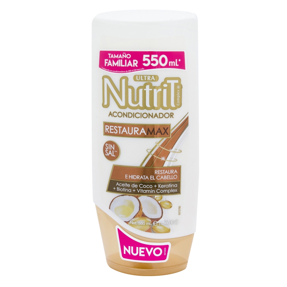 Nutrit Acondicionador Restauramax Coco 550 ml