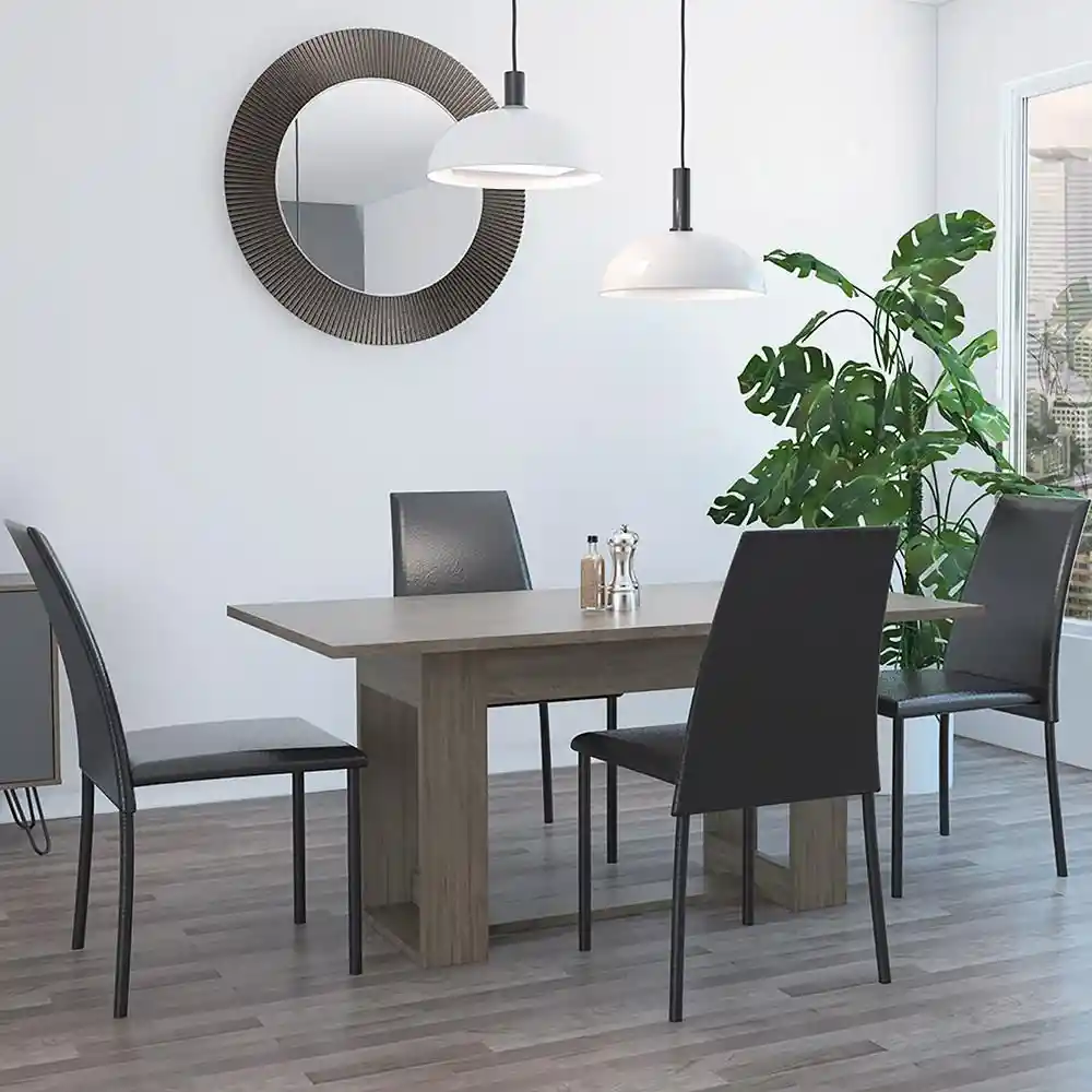 Comedor Nepal + Sillas 4 Pues Rta Clm 3308