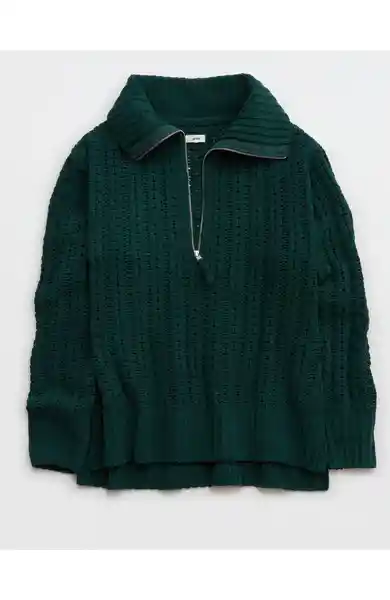 Suéter Aerie Verde Talla SMALL American Eagle