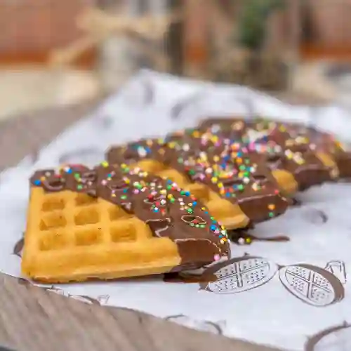 Trozos de Waffle