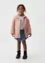 Abrigo Sandrab Rosa Talla 71 Niñas Mango