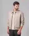 Chaqueta Hombre Beige Bosque Medio Talla L 02823 Rifle