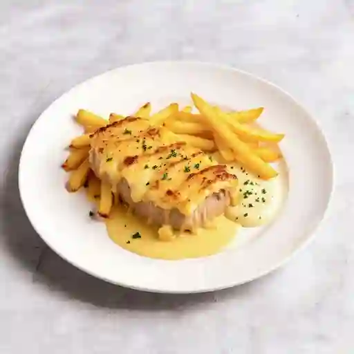 Lomo de Cerdo Gratinado.