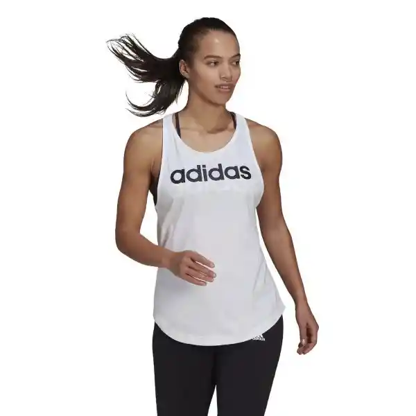 Adidas Camiseta Lin Tk Para Mujer Talla L