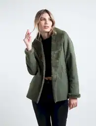 Chaqueta Zafiro Verde Oscuro Talla L Naf Naf