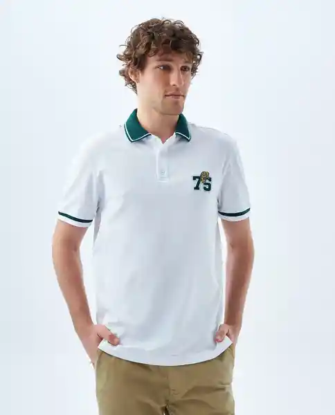 Camiseta Hombre Blanco Talla XL 809F013 Americanino