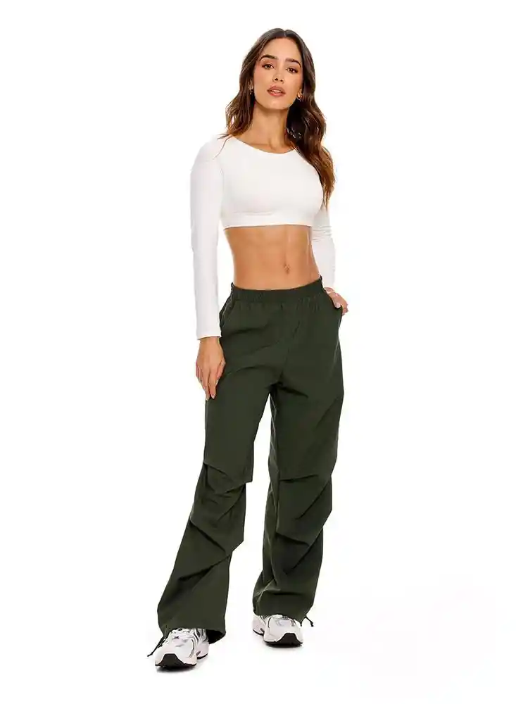 Pantalon S-verde Mil