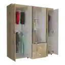 Closet Bariloche 180x170x50 Rta Duna Blanco