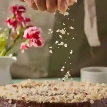 Porción Lavanda Chocolate Sin Gluten