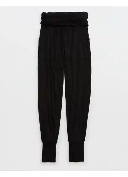 Pantalón de Pijama Aerie Negro Talla X-SMALL American Eagle