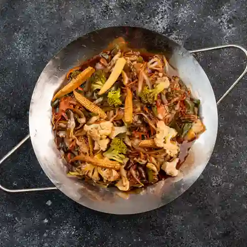 Chop Suey Vegetariano para 2