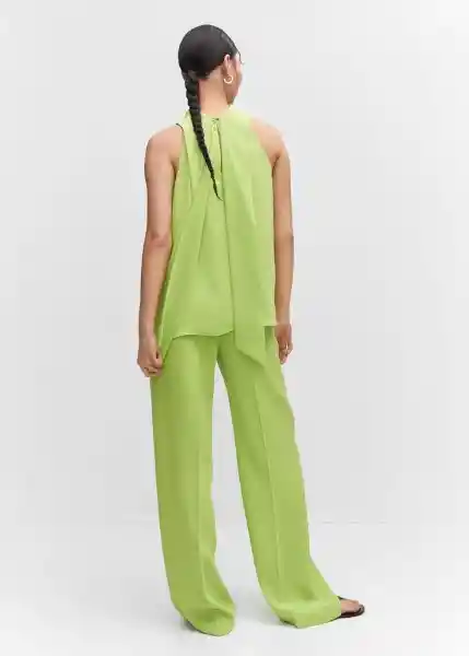 Blusa Charlot Lima Talla XS Mujer Mango