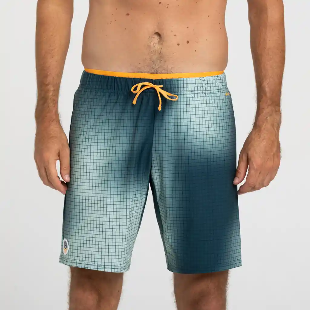 Pantaloneta de Natación Larga Para Hombre 100