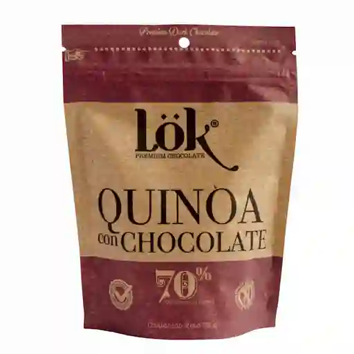 Lok Quinoa Cubierta Con Chocolate