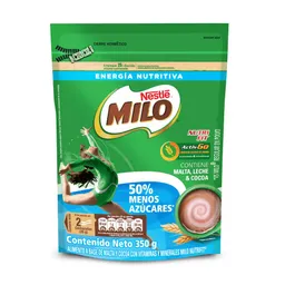 Modificador de leche MILO NUTRI-FIT menos azúcares x 350g