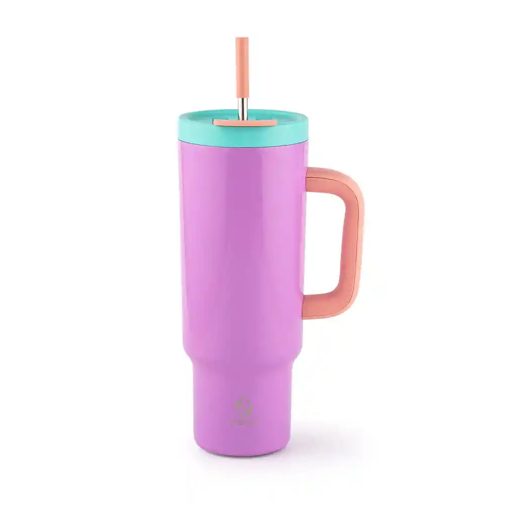 Botella Hydrum Asa Bombilla Acero C2 M