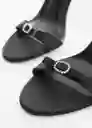 Sandalias Celi Negro Talla 41 Mujer Mango