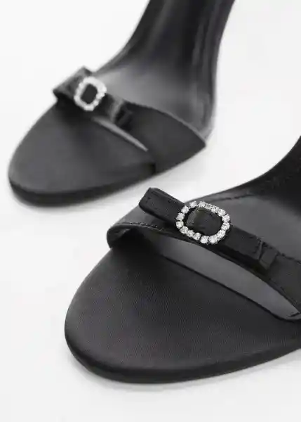 Sandalias Celi Negro Talla 41 Mujer Mango