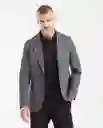 Blazer Tech Gris Imán Oscuro Talla L Chevignon