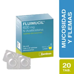 Fluimucil N-Acetilcisteína (600 Mg)
