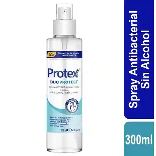 Protex Antibacterial Duo Protect sin Alcohol en Spray 