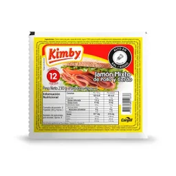 Kimby Jamón Mixto Pollo Cerdo