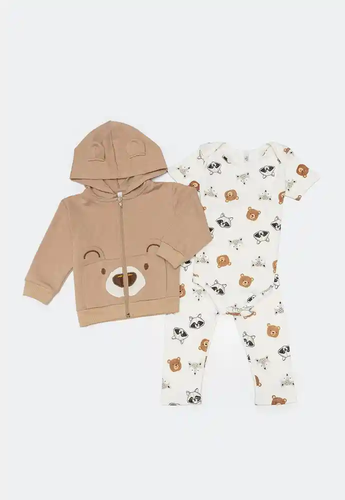 Conjunto 3 Piezas 12/18mese-estamp 1