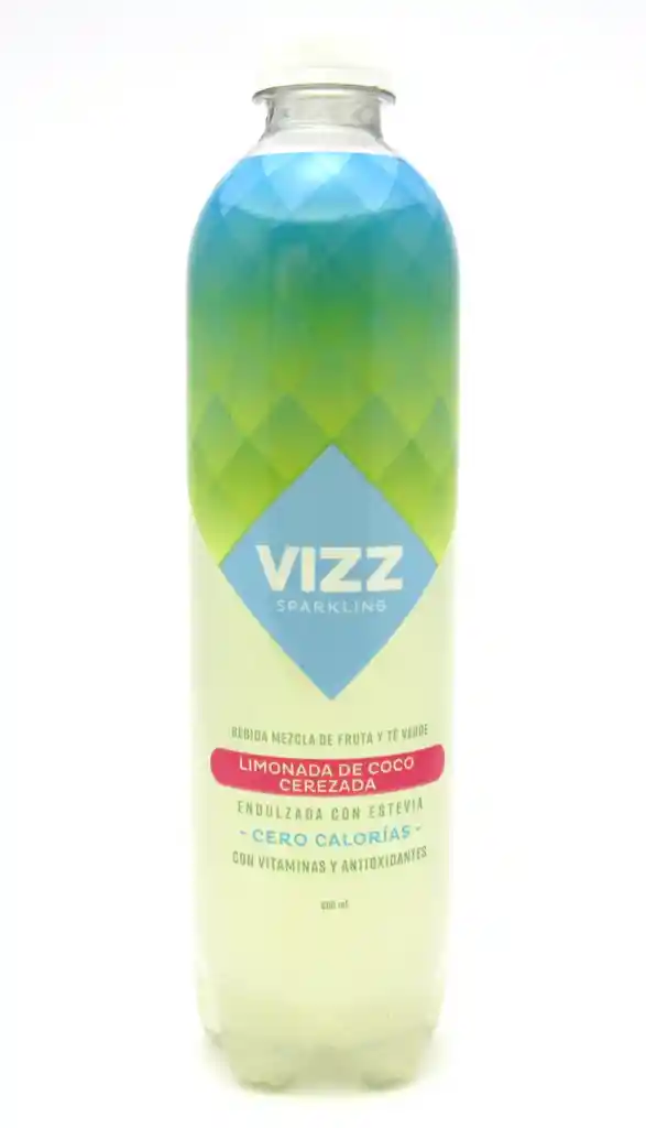 Vizz Bebida Mezcla de Fruta Limonada de Coco Cerezada Sparkling