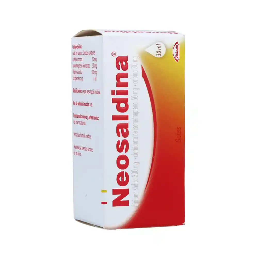 Neosaldina Solución Oral (300 mg / 50 mg / 30 mg)