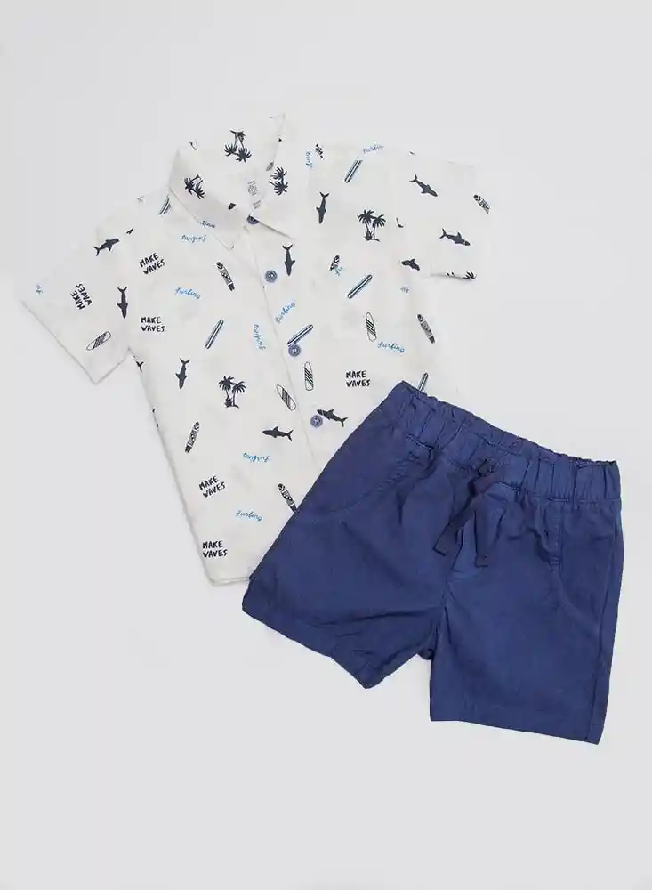 Conjunto Corto 9/12meses - Estamp 1