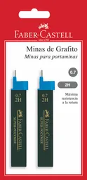 Faber Castell Minas 2H 0.Tubos
