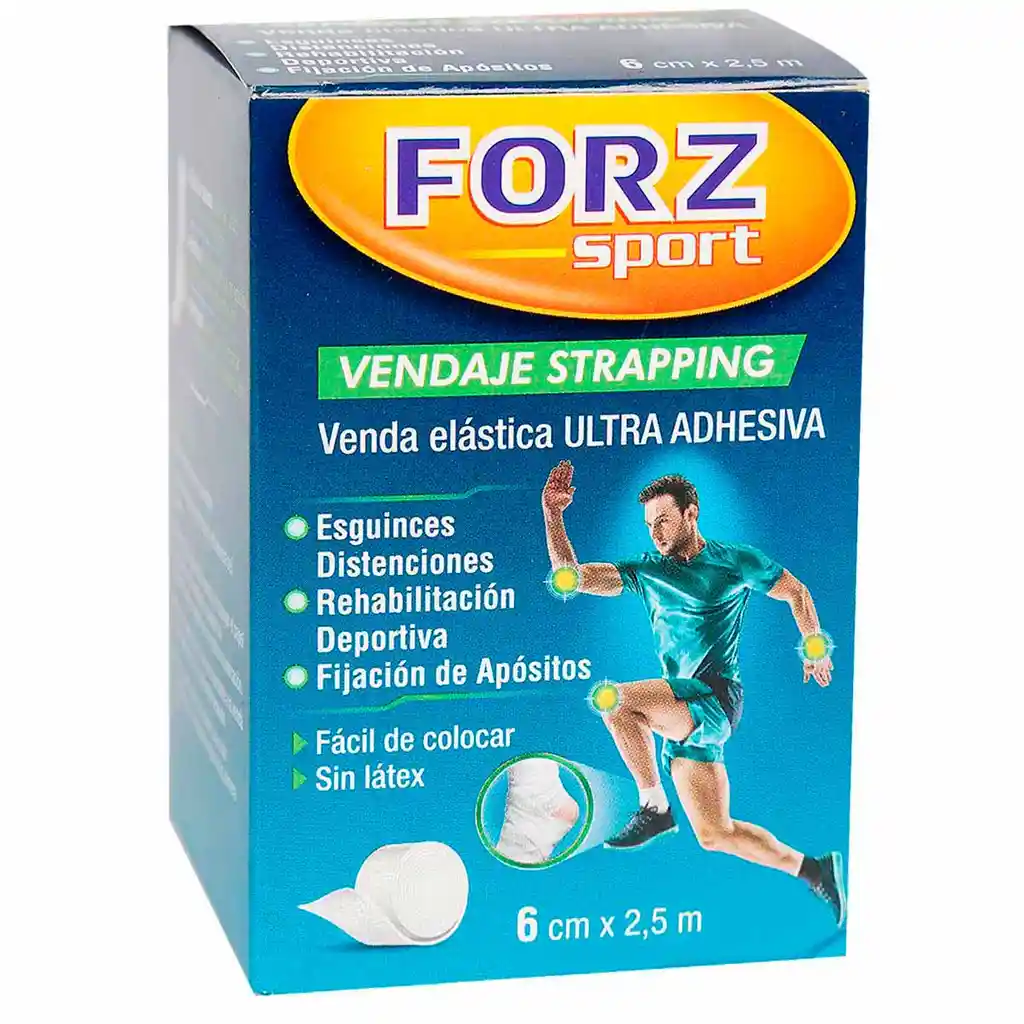 Forz Venda Elástica Ultra Adhesiva Sport 
