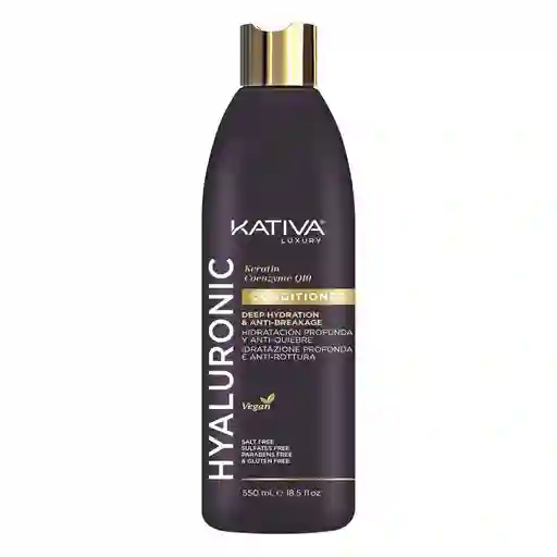Acondicionador Kativa Hyaluronic Keratin Q10 (550 Ml)