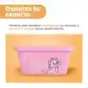 Organizador de Plástico Rosa Miniso