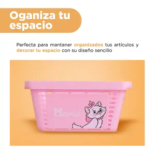 Organizador de Plástico Rosa Miniso