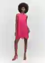 Vestido Florian Fucsia Talla S Mujer Mango